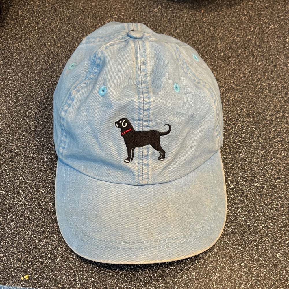 The Black Dog Washed Denim Blue Cap